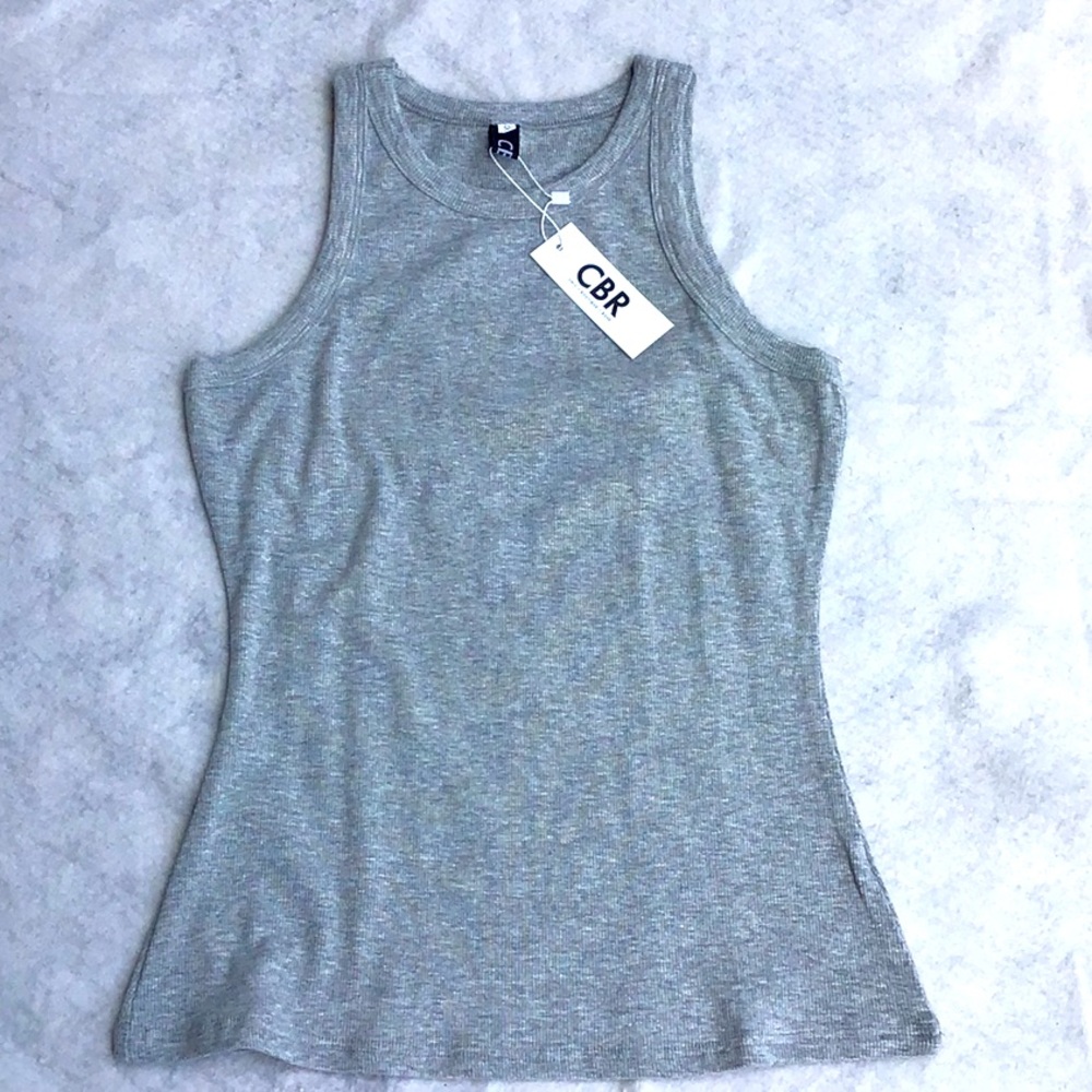V. CBR, girls grey tank top. S Small
